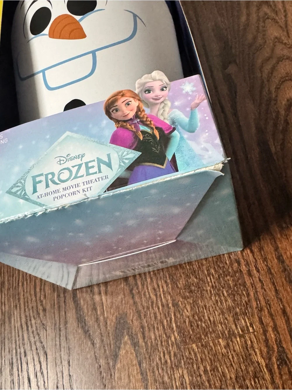 New Disney Frozen Olaf Poppowls Movie Popcorn Kit